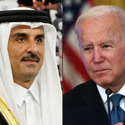 Qatar's Emir, President Biden Discuss Israel-Hamas
