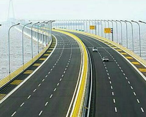 Fourth Mainland Bridge model