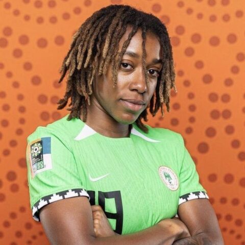 Super Falcons star Onyi Echegini e