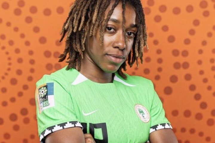 Super Falcons star Onyi Echegini e