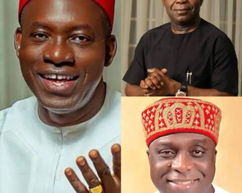 Governor Alex Otti, Prof. Obiora Okonkwo Mourns Soludo’s Father