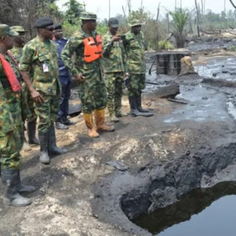 Nigerian Military Seizes Over 500,000 Litres Of Stolen Crude Oil In One Week