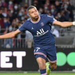 kylian mbappe psg v brest ligue