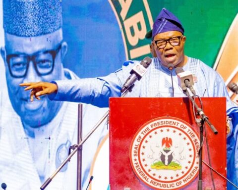 Akpabio Speaks On His Reported Collapse While Seeing Off Tinubu