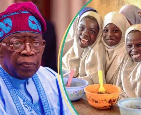 Tinubu Reintroduces School Feeding Programme Suspended By Buhari