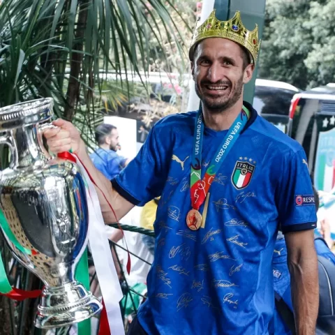 Euro 2020 Winner Chiellini Announces Retirement From Professional Football