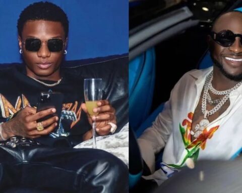 Netizens React As Wizkid Hints New EP With Davido