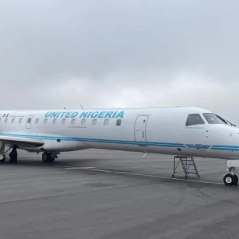 United Nigeria Airlines Receives E190 Aircraft To Boost Capacity