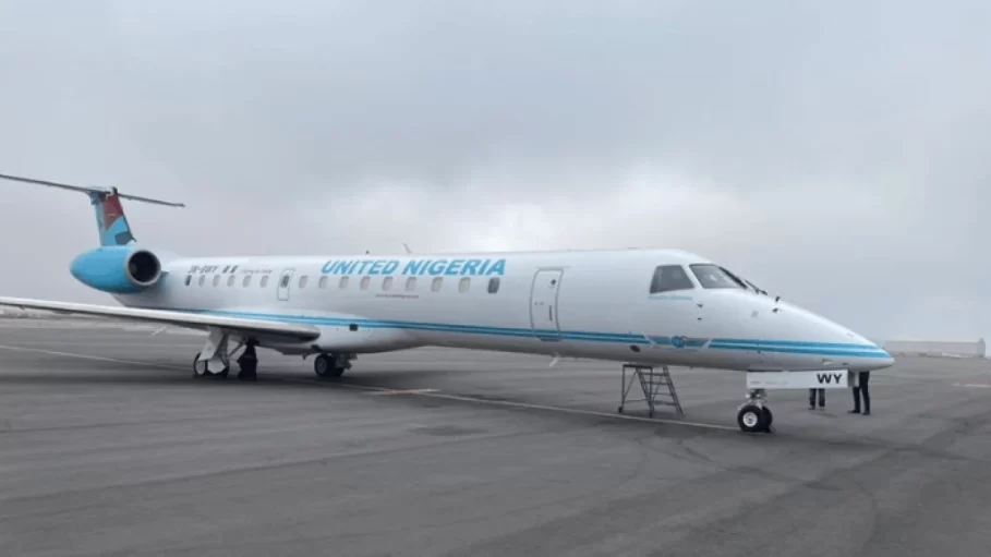 United Nigeria Airlines Receives E190 Aircraft To Boost Capacity