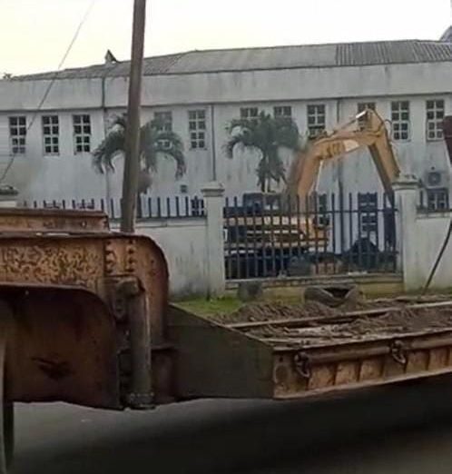 Rivers State Crisis: Demolition At State House Of Assembly