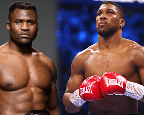 Anthony Joshua and Francis Ngannou