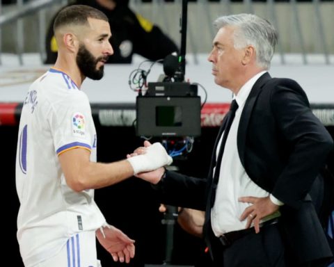 Benzema and Ancelotti