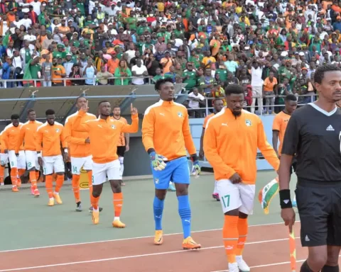 Cote dIvoire Elehants entree equipe