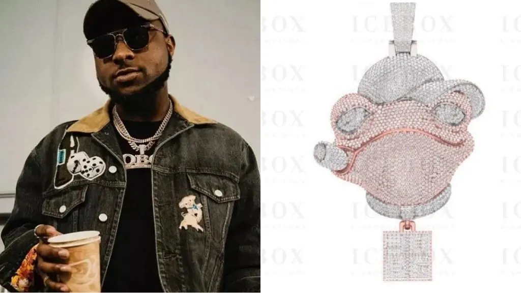Davido's Frog Pendant Sparks Social Media Frenzy