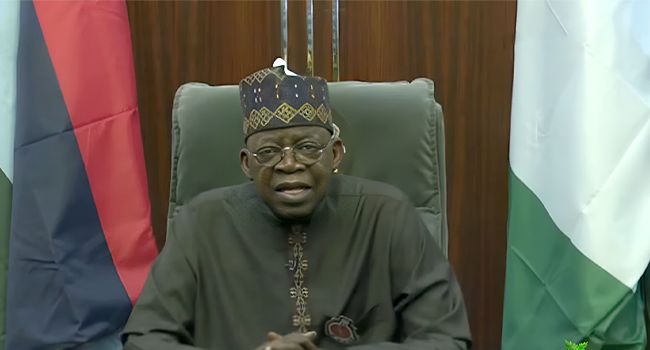 President Tinubu new broadcast