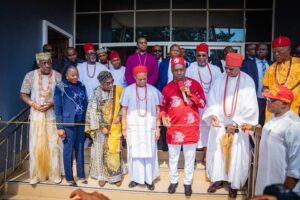 Emeka Anyaoku On 91st Birthday: Soludo Celebrates Renowned Diplomat, Commissions Anyaoku Foundation Center
