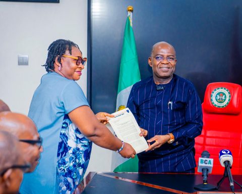 Otti Promises To Resolve Challenges Confronting ABSU Staff Including 18 Months Salary Arrears