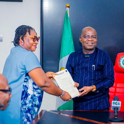 Otti Promises To Resolve Challenges Confronting ABSU Staff Including 18 Months Salary Arrears