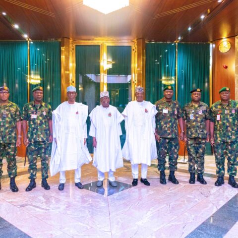 Tinubu To Security Chiefs: Nigeria's $1trillion Economy Target Will Be Undermined If Insecurity Not Degraded