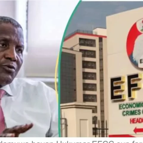 EFCC’s Raid On Dangote Group Threatens Nigeria’s Economy, Lawmaker Warns