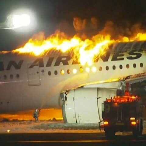 Miraculous Escape For 360 Passengers As Coast Guard Plane Collides At Haneda Airport, Killing 5 Personnel