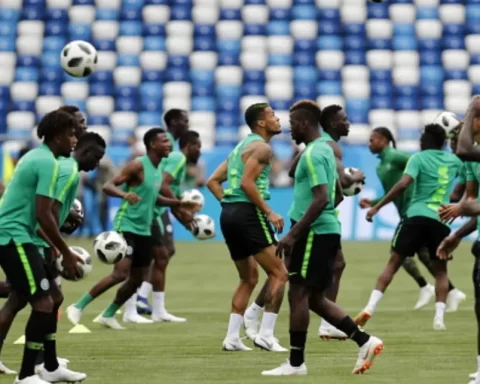 super eagles training