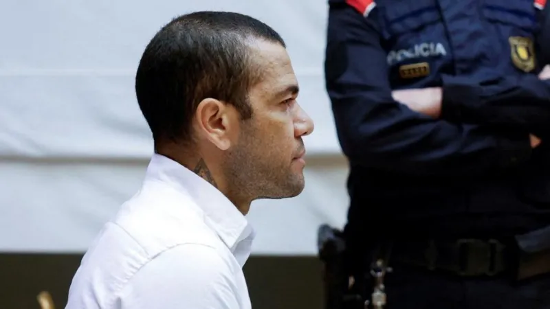 Dani Alves sent to jail