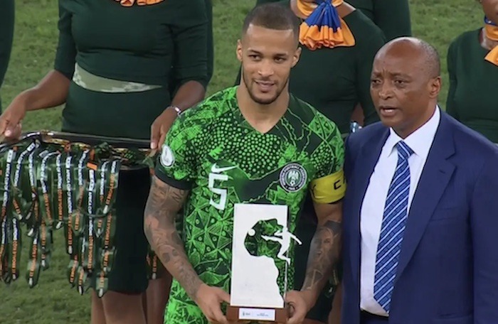 William Troost-Ekong Is 2024 AFCON Player Of The Tournament