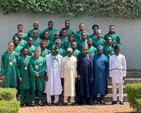 AFCON 2023: Tinubu Fetes Super Eagles With National Award