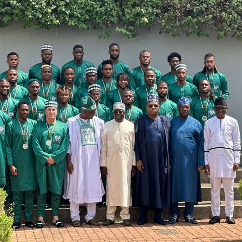 AFCON 2023: Tinubu Fetes Super Eagles With National Award