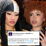 Nicki Minaj Mistakenly Announced As Winner For Best Rap Song