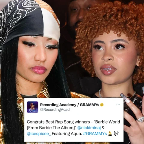 Nicki Minaj Mistakenly Announced As Winner For Best Rap Song