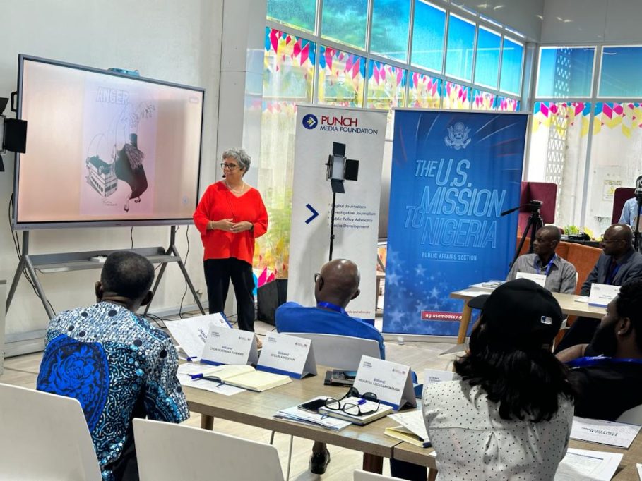 Renowned American Cartoonist Visits Nigeria, Highlights Role of Editorial Cartooning in a Democracy