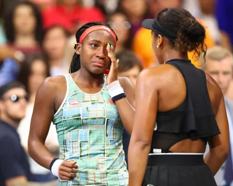 Naomi Osaka and Coco Gauff