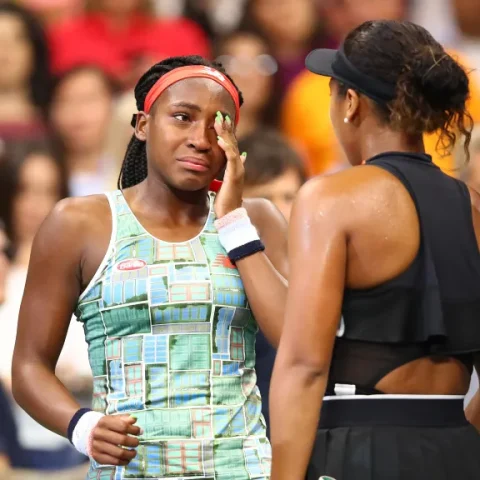 Naomi Osaka and Coco Gauff