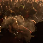 Citizens Celebrate As Germany Legalizes Marijuana
