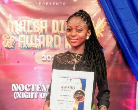 UCJ-UNN President Bags ‘Campus Journalist Of The Year’ Award
