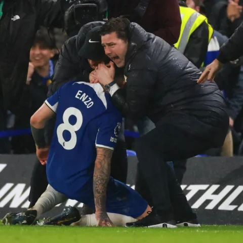 Poch and Enzo celebrate