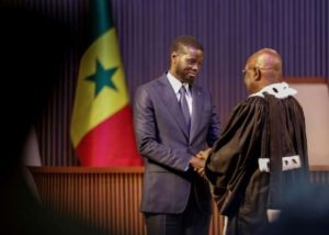 Just In: Faye sworn-in As Senegal president, Vows Radical Change