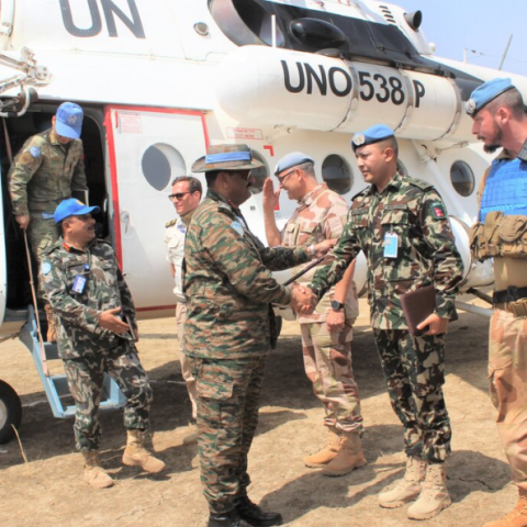 UNMISS force commander visits maper as cross border clashes continue