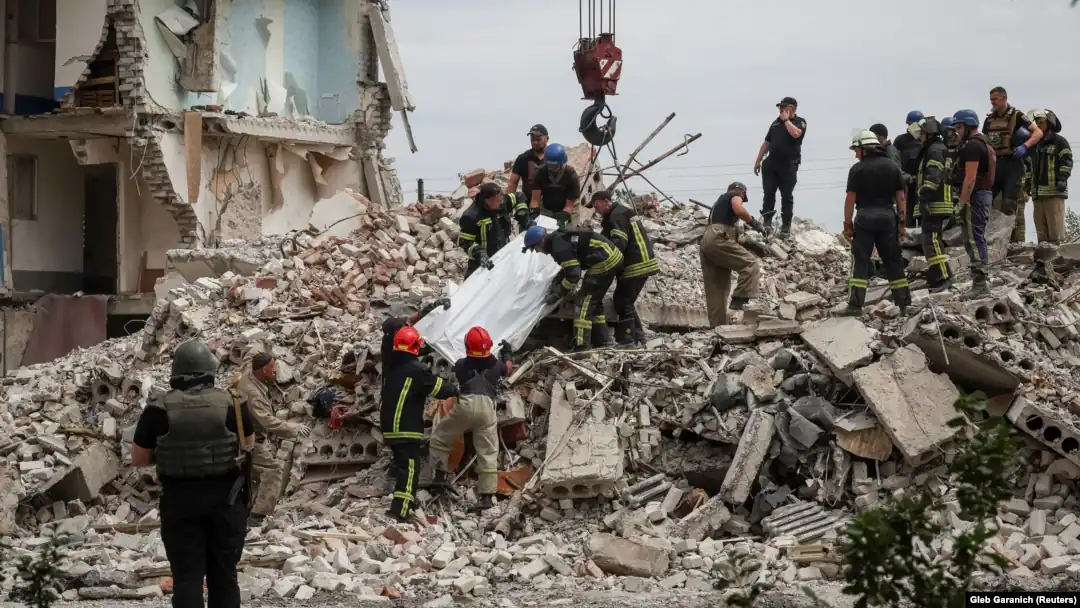 11 People Fear Dead, Others Injured As Russia Missiles Strike On Ukraine