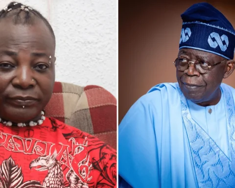 Bola Tinubu and Charly Boy x