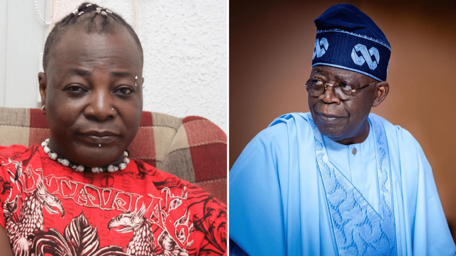 Bola Tinubu and Charly Boy x