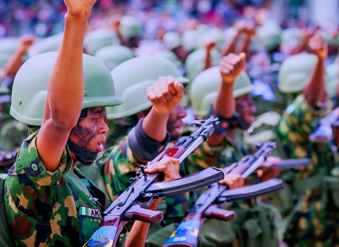 Nigerian Army officers