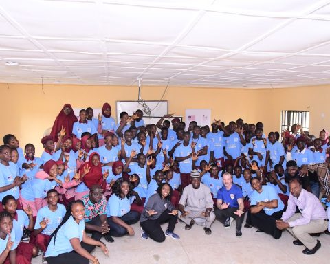 The U S Sports Envoys during their Inspiring Visit to the School for the Deaf in Kuje Abuja