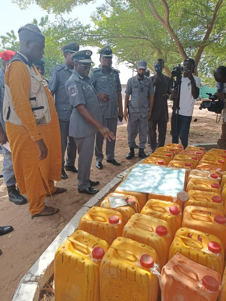 Nigeria Customs Seizes 17,580 Litres Of Petrol In Less Than 60 Days