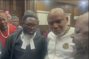 Again, Nnamdi Kanu Questions Justice Nyako's Impartiality As Court Adjourns Trial Indefinitely