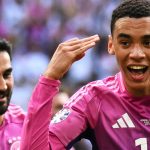 Jamal Musiala put Germany ahead with his second goal of the tournament