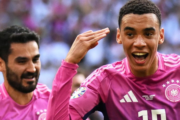 Jamal Musiala put Germany ahead with his second goal of the tournament