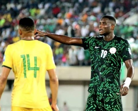 BREAKING: Eagles Touch Down In Abidjan Ahead Squirrels Clash